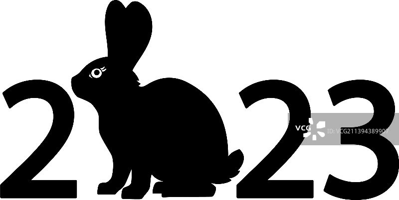 2023年东方兔年图片素材