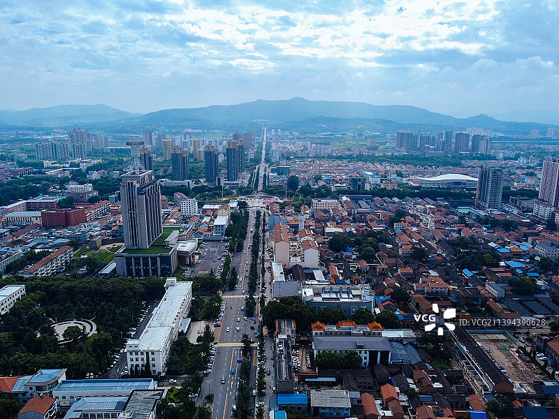 高平市 长平西街 长平公园 长平广场 交通大厦 中医院图片素材