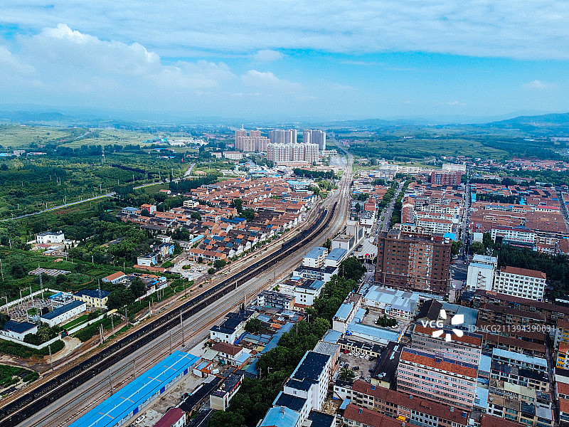 高平市 长平西街 长平公园 长平广场 交通大厦 中医院图片素材