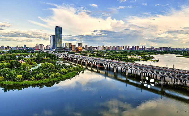 长春北湖湿地公园图片素材