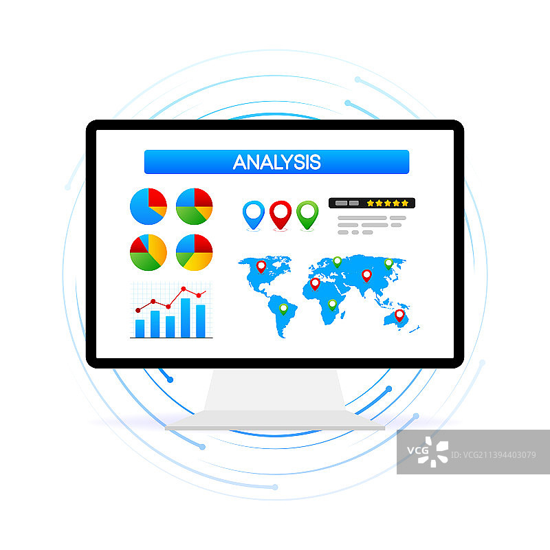用途广泛的分析设计图片素材