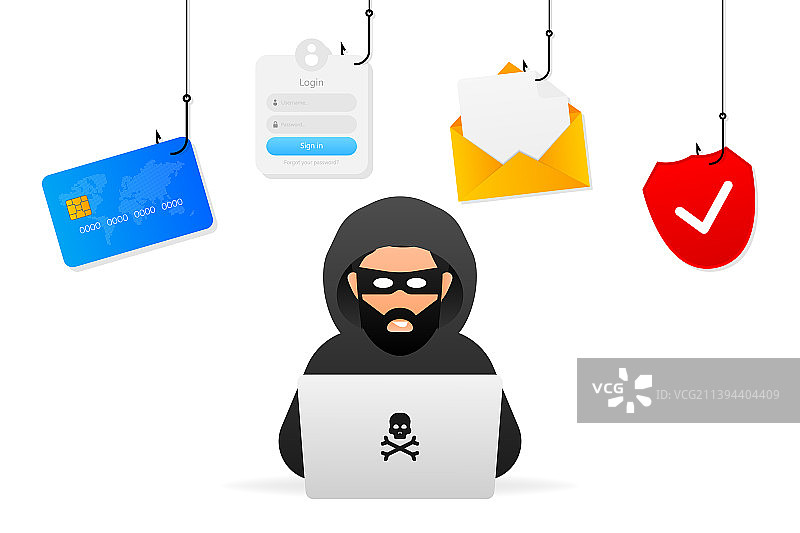 用于互联网的黑客设计图片素材