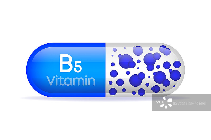 维生素B5滴剂胶囊图标图片素材