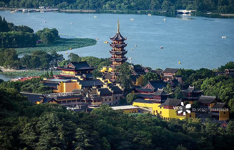 古鸡鸣寺图片素材