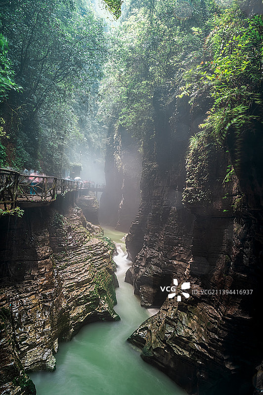 恩施地心谷图片素材