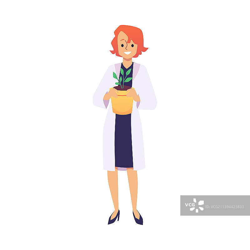 农艺师或农业实验室工作人员图片素材