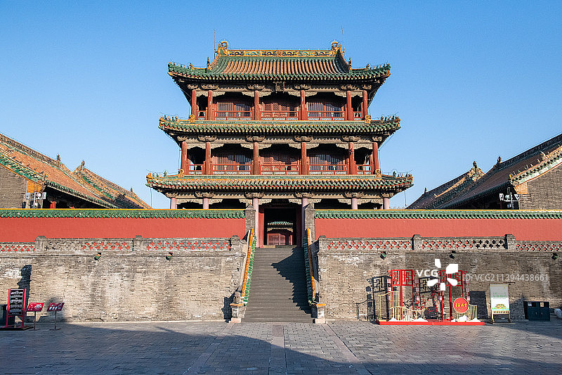 中国辽宁沈阳故宫凤凰楼图片素材