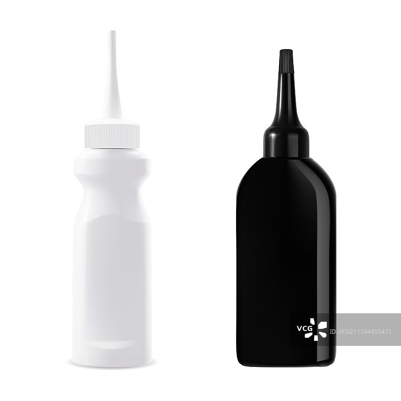染发剂瓶套装染发产品包装图片素材