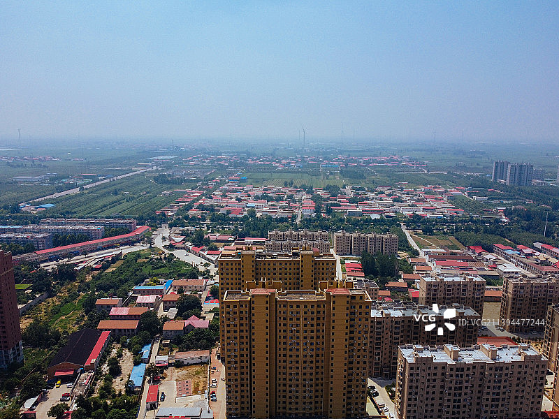 柏乡县 建设路 人民医院 汉牡丹广场 民心公园 航拍图片素材