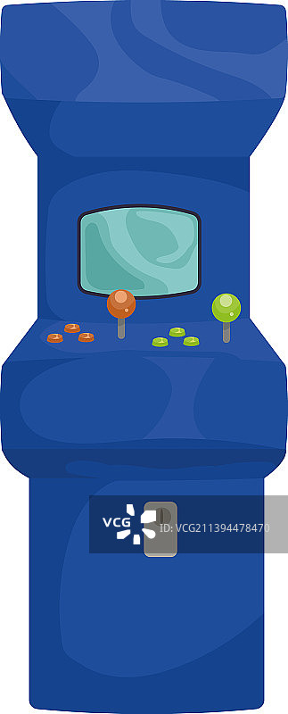 蓝色视频游戏机图片素材