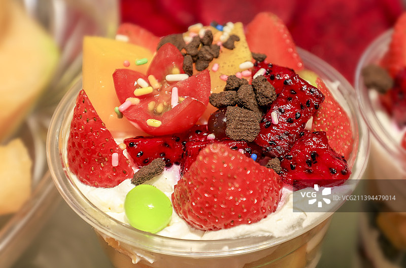 饮品 夏日 消暑 冷饮 炎热 食品 饮食 水果 冰激凌 甜食图片素材