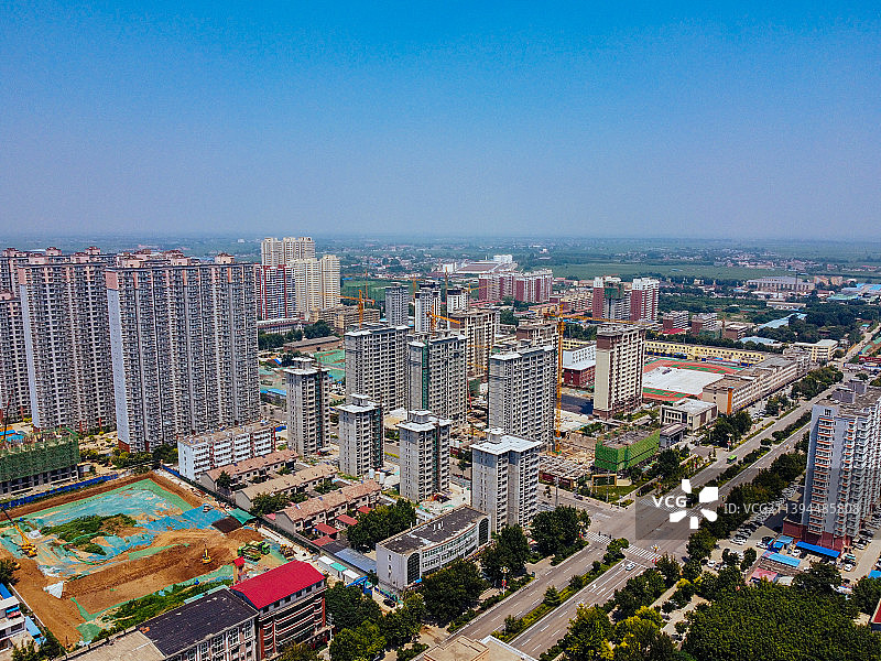 元氏县 职教中心 常山广场 常山路 北国商城 聚元商城图片素材