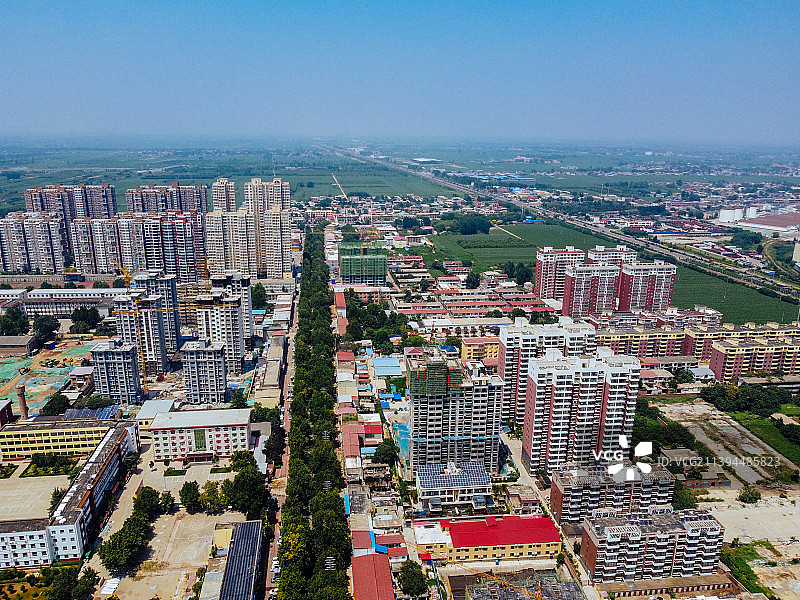元氏县 职教中心 常山广场 常山路 北国商城 聚元商城图片素材