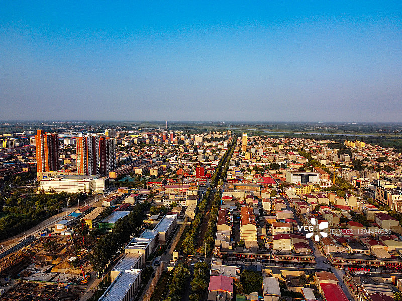 深泽县 西苑街 中医院 深泽中学 丽泽广场图片素材