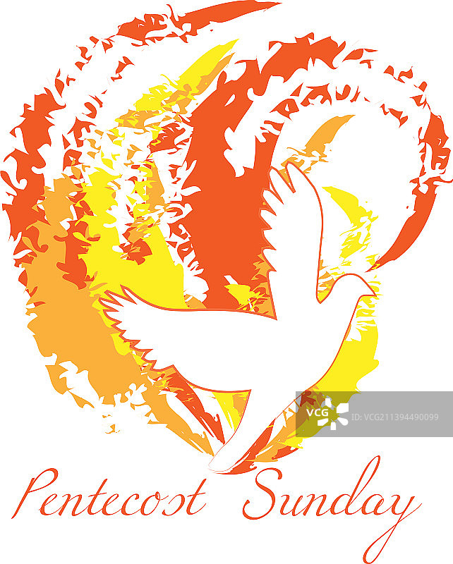 圣灵降临节图片素材