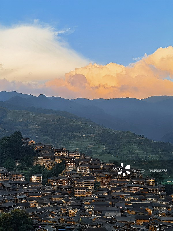 西江千户苗寨图片素材