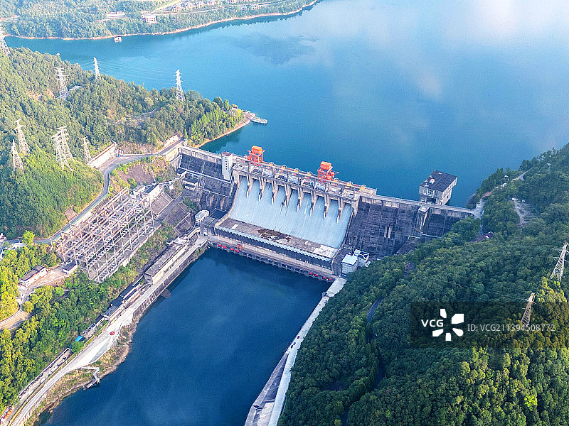杭州建德新安江水电站图片素材