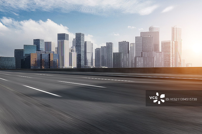 城市前进道路图片素材