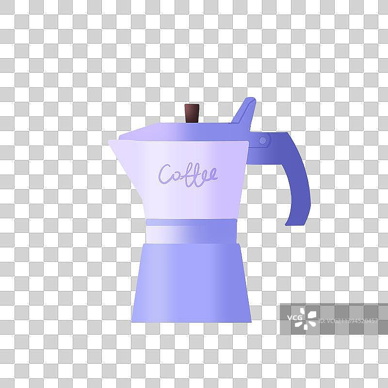 摩卡壶图片素材