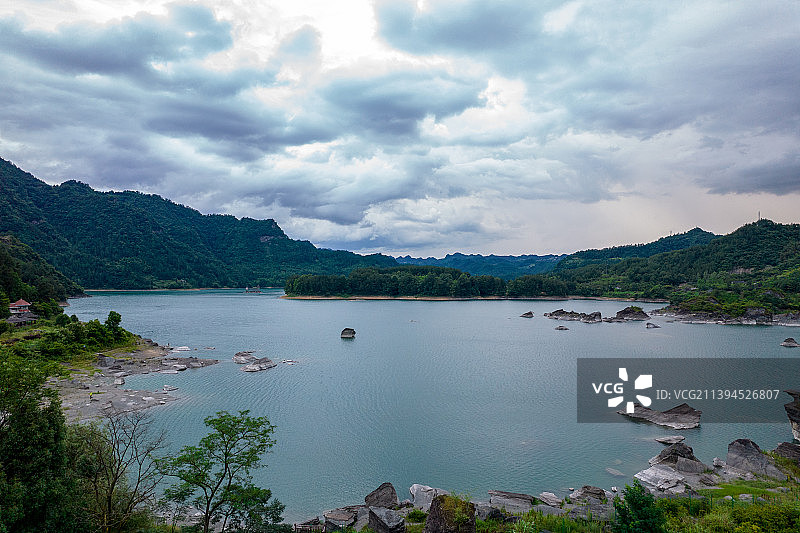 重庆黔江小南海航拍图片素材