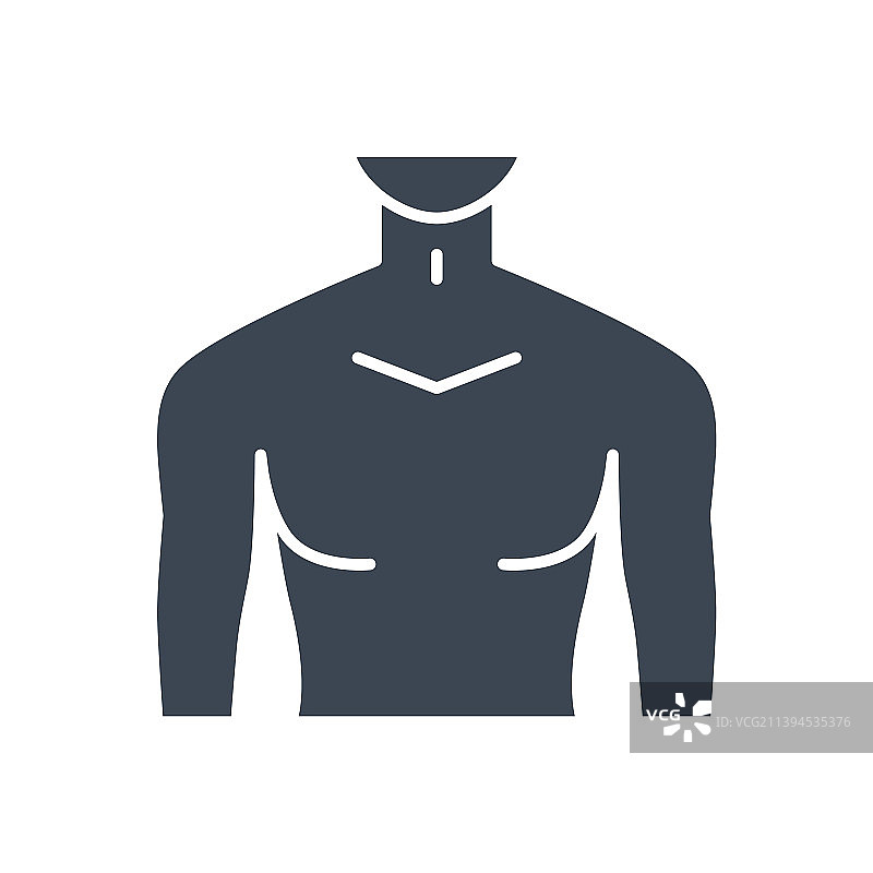 男性躯干相关标志图标图片素材