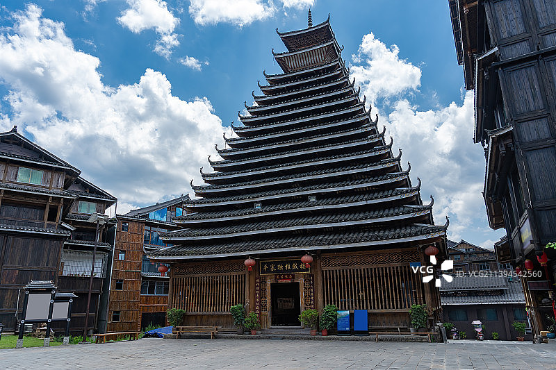 广西柳州三江侗族程阳八寨图片素材