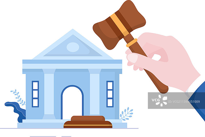 法院的公正判决和法律图片素材