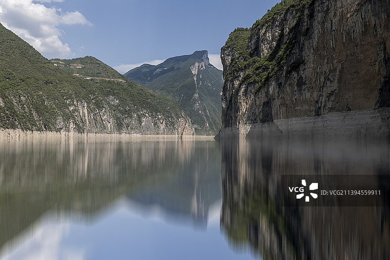 三峡夔门图片素材