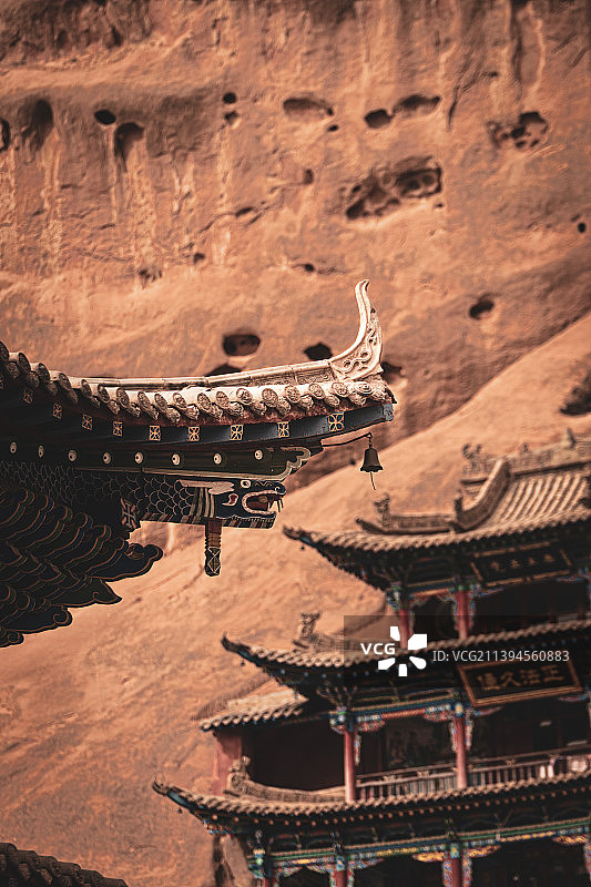 马蹄寺图片素材