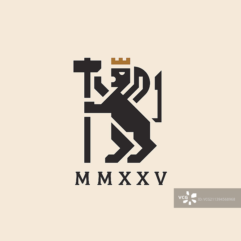 狮子标志图片素材