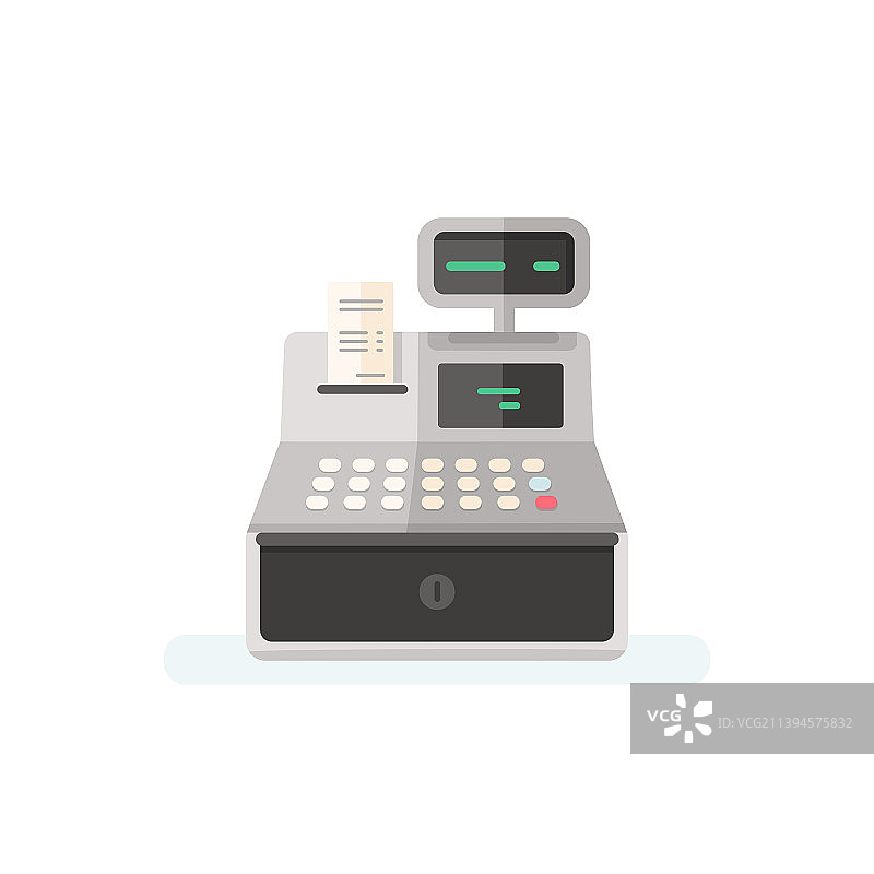 现金收银机图标商店柜台机图片素材