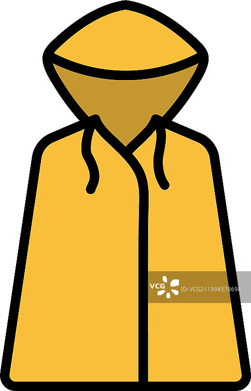 雨衣图标图片素材