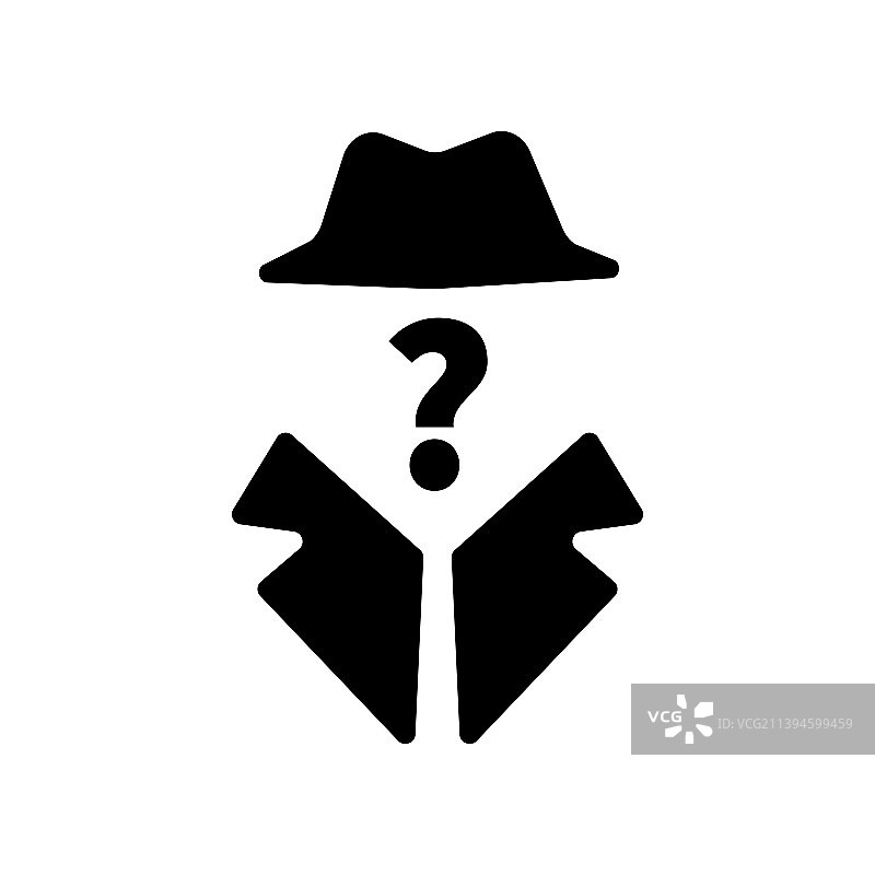 匿名人物图标，保密概念图片素材