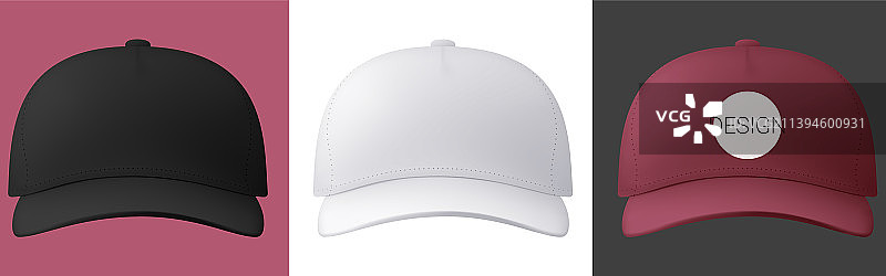 网格渐变风格的帽子图片素材