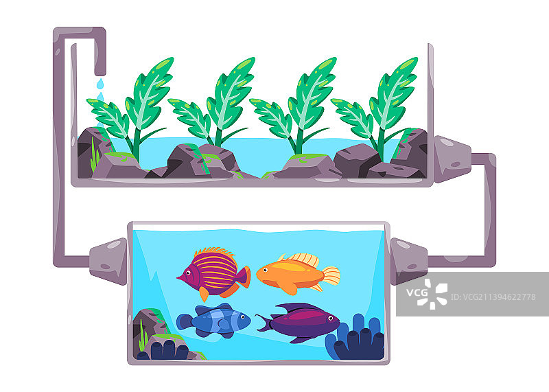 智慧农业水培系统方法流程图片素材