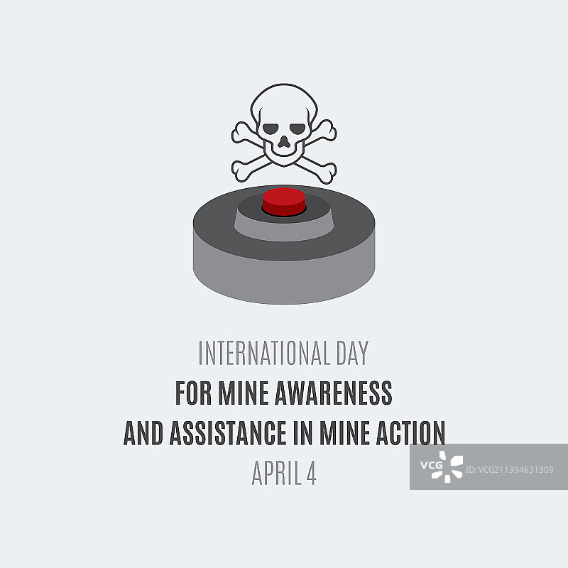 国际提高地雷意识和协助排雷日图片素材