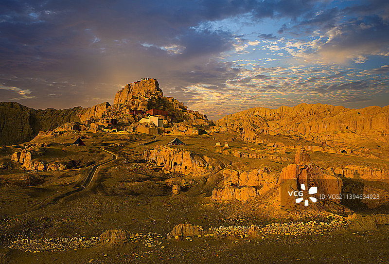 古格王朝遗址图片素材