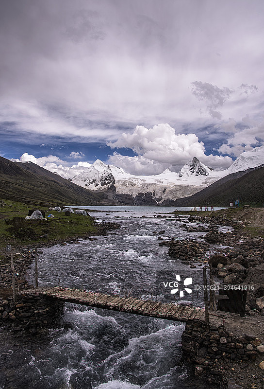 小桥流水图片素材