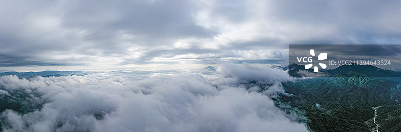 秦岭云海图片素材