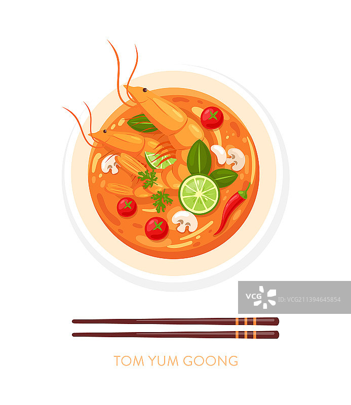 冬阴功汤图片素材