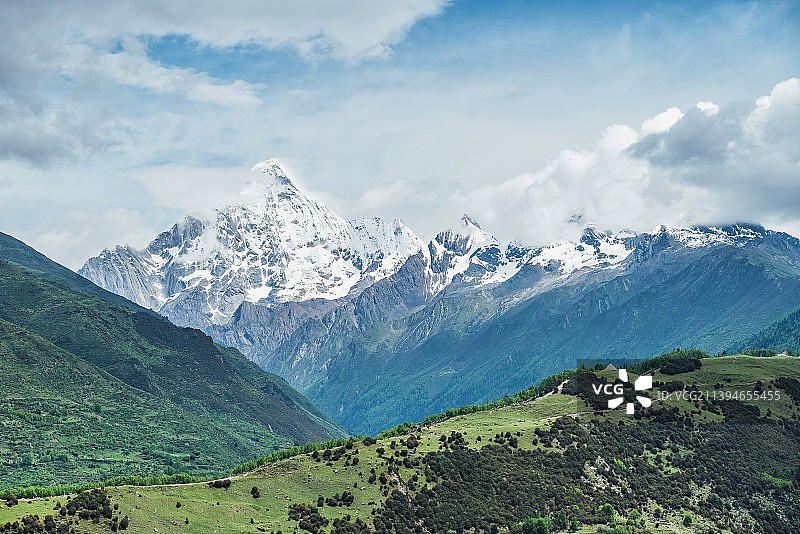 四姑娘山图片素材