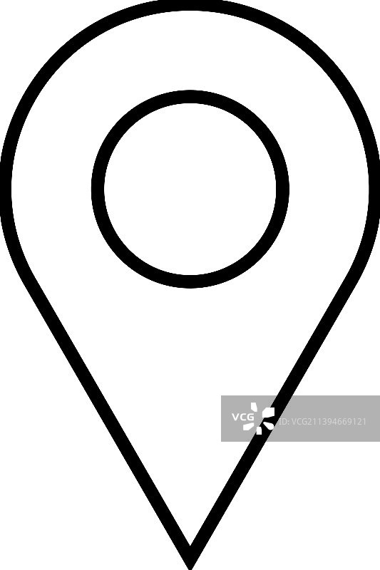 地图位置图标设计图片素材