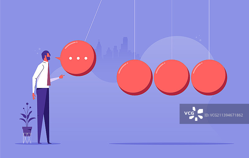 谣言和虚假新闻概念图片素材