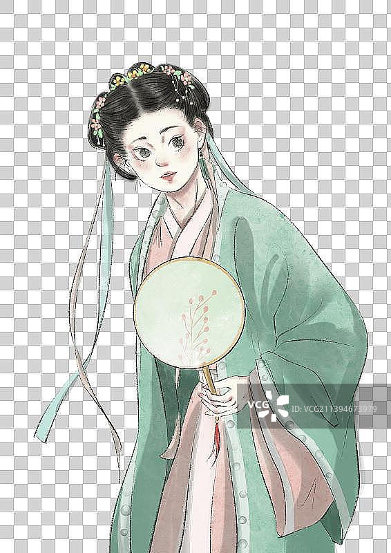 古风女性图片素材