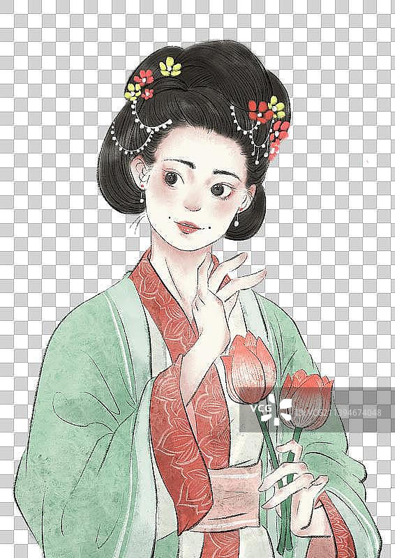 古风女性图片素材