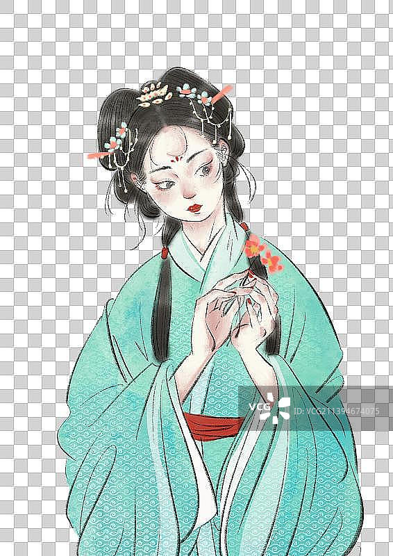 古风女性图片素材