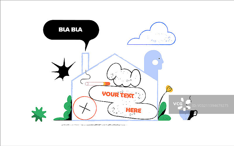 论坛心理讨论图片素材