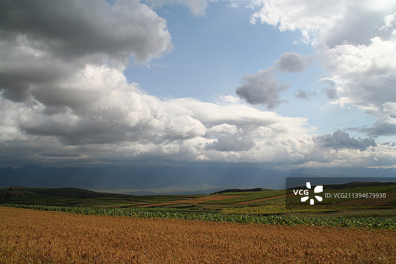 黄土高坡图片素材