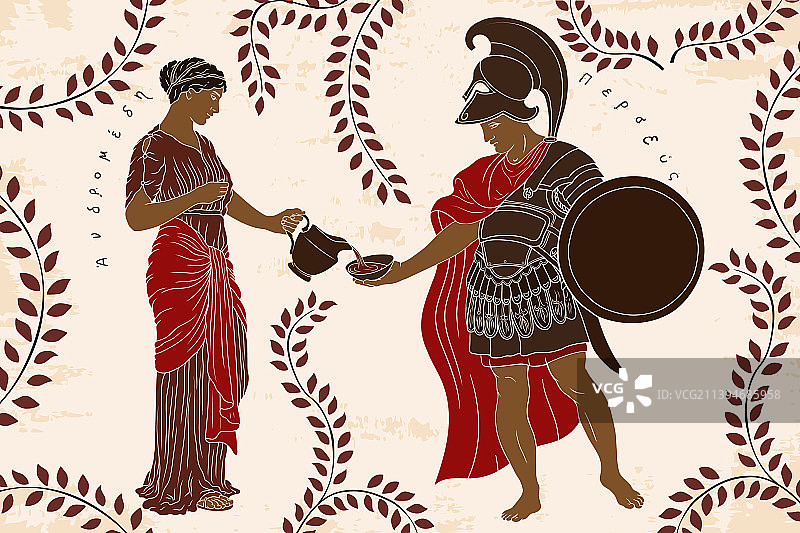 古希腊神话图片素材