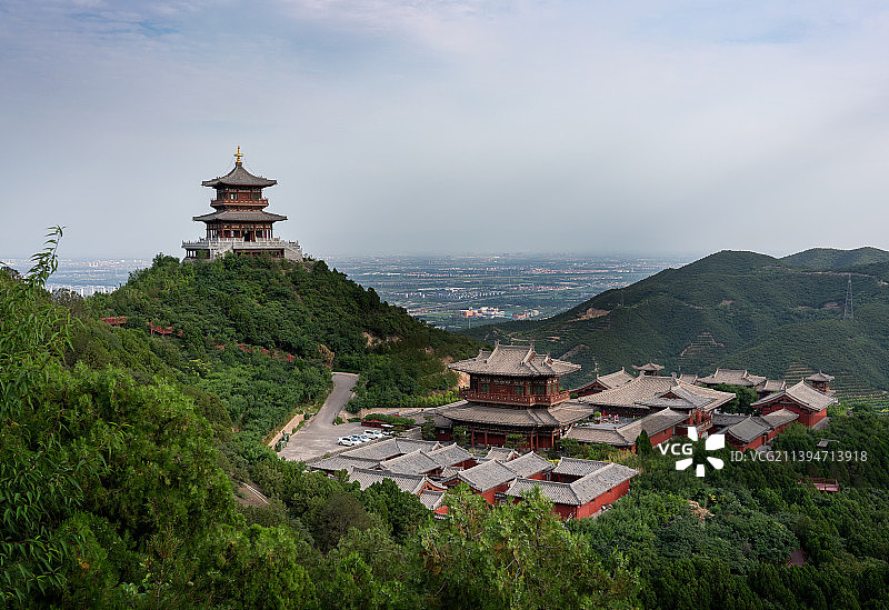 太原太山图片素材